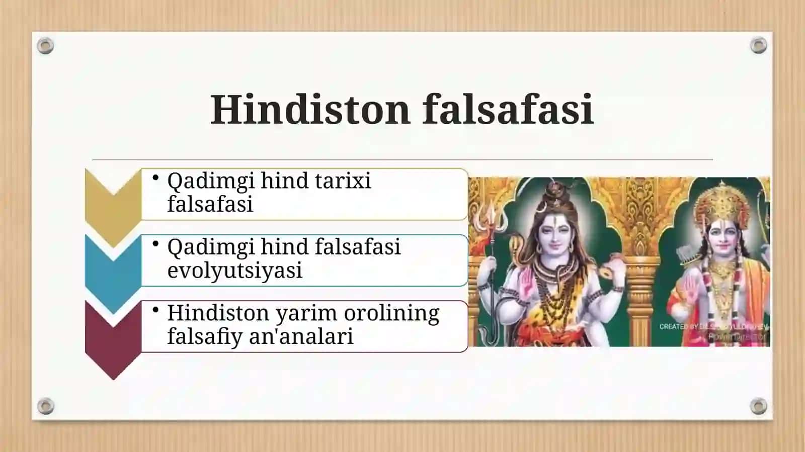 Hindiston falsafasi 2