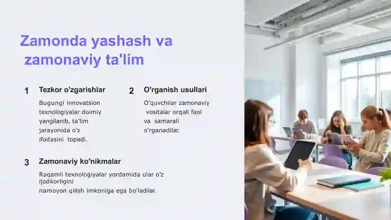 Ta'lim berishda  innovatsion  texnologiyalar va  ahamiyati 2