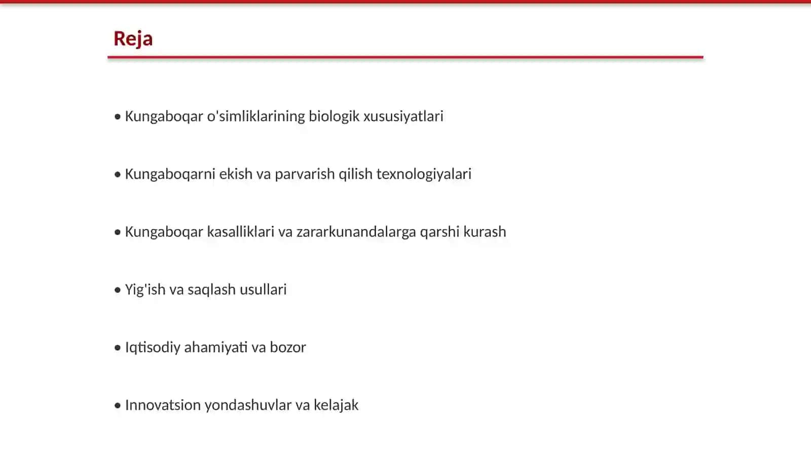 Kungaboqar bialogyasi va agrotexnik talablari 2