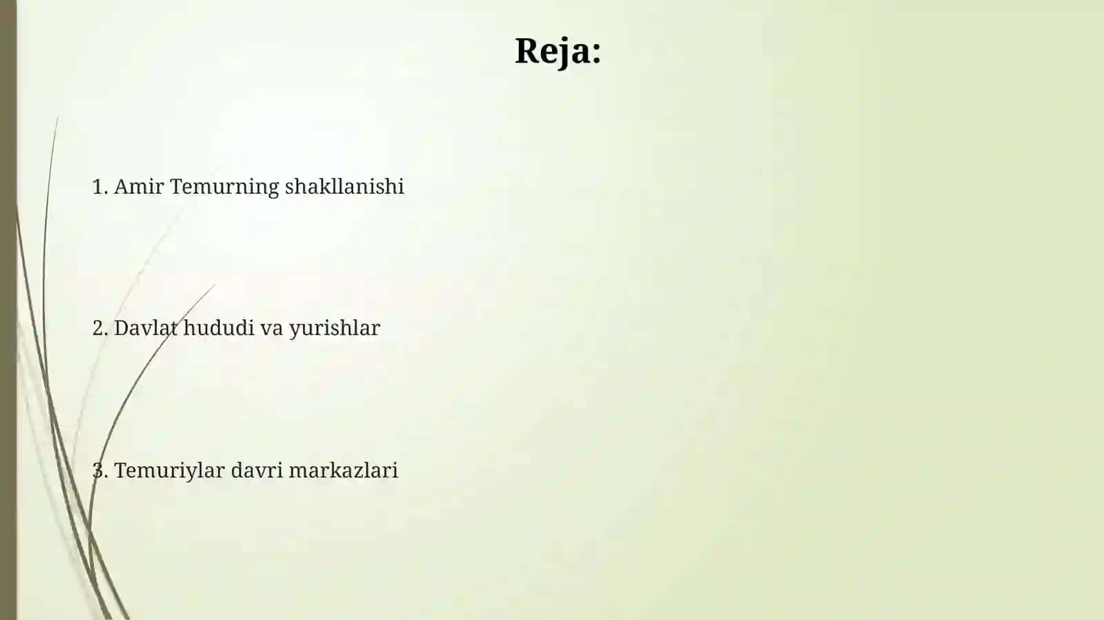 Temur va temuriylar tarixi 2