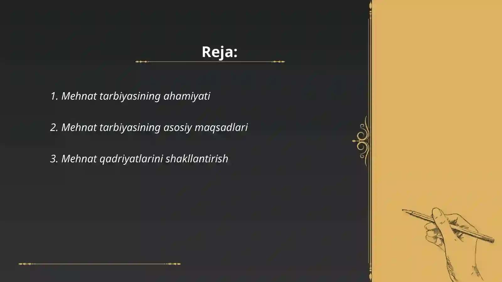 Mehnat tarbiyasi. Uning maqsad va vazifalari 2
