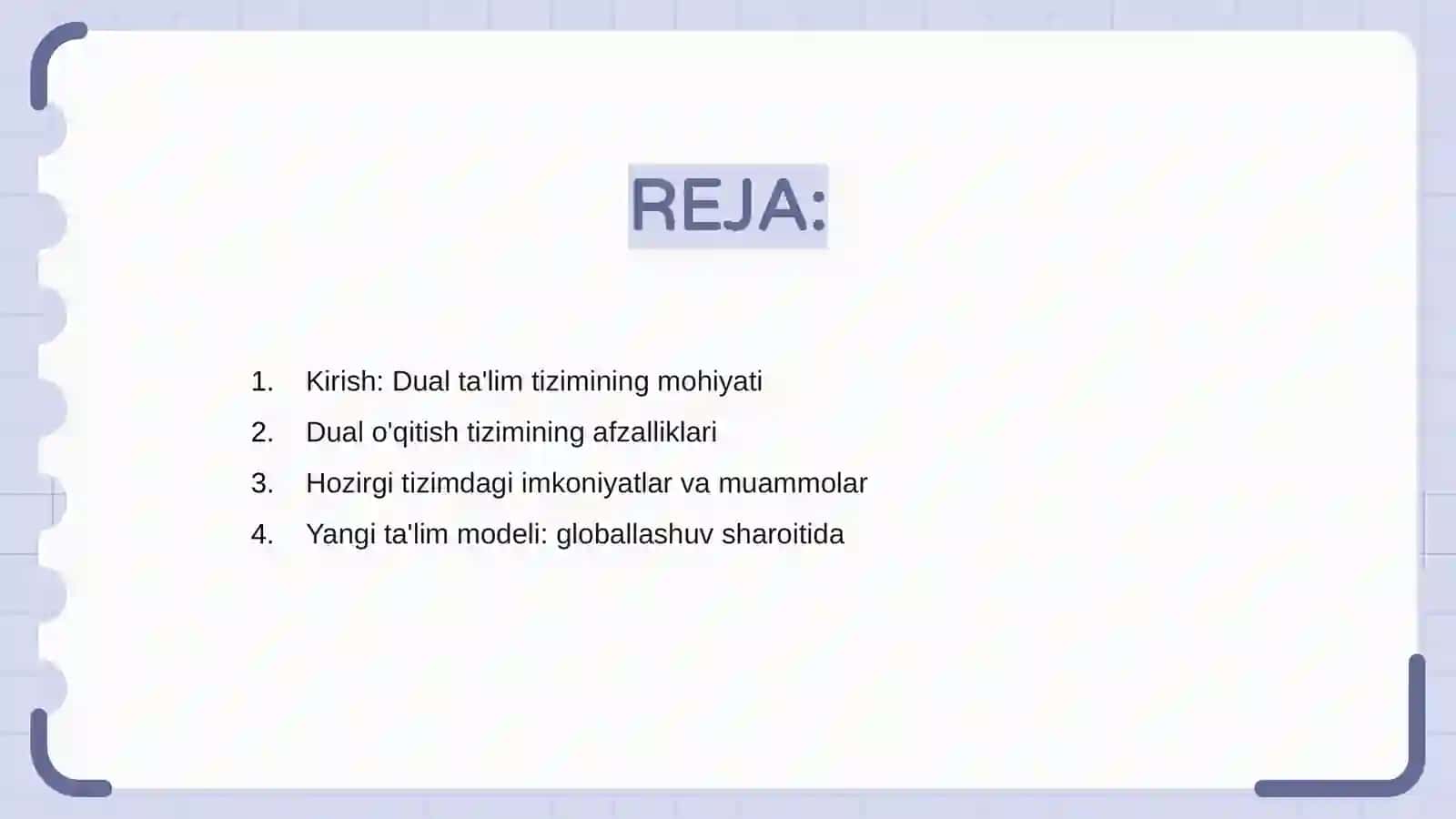 Professional ta'limga dual o'qitish tizimini tatbiq etish istiqbollari 2