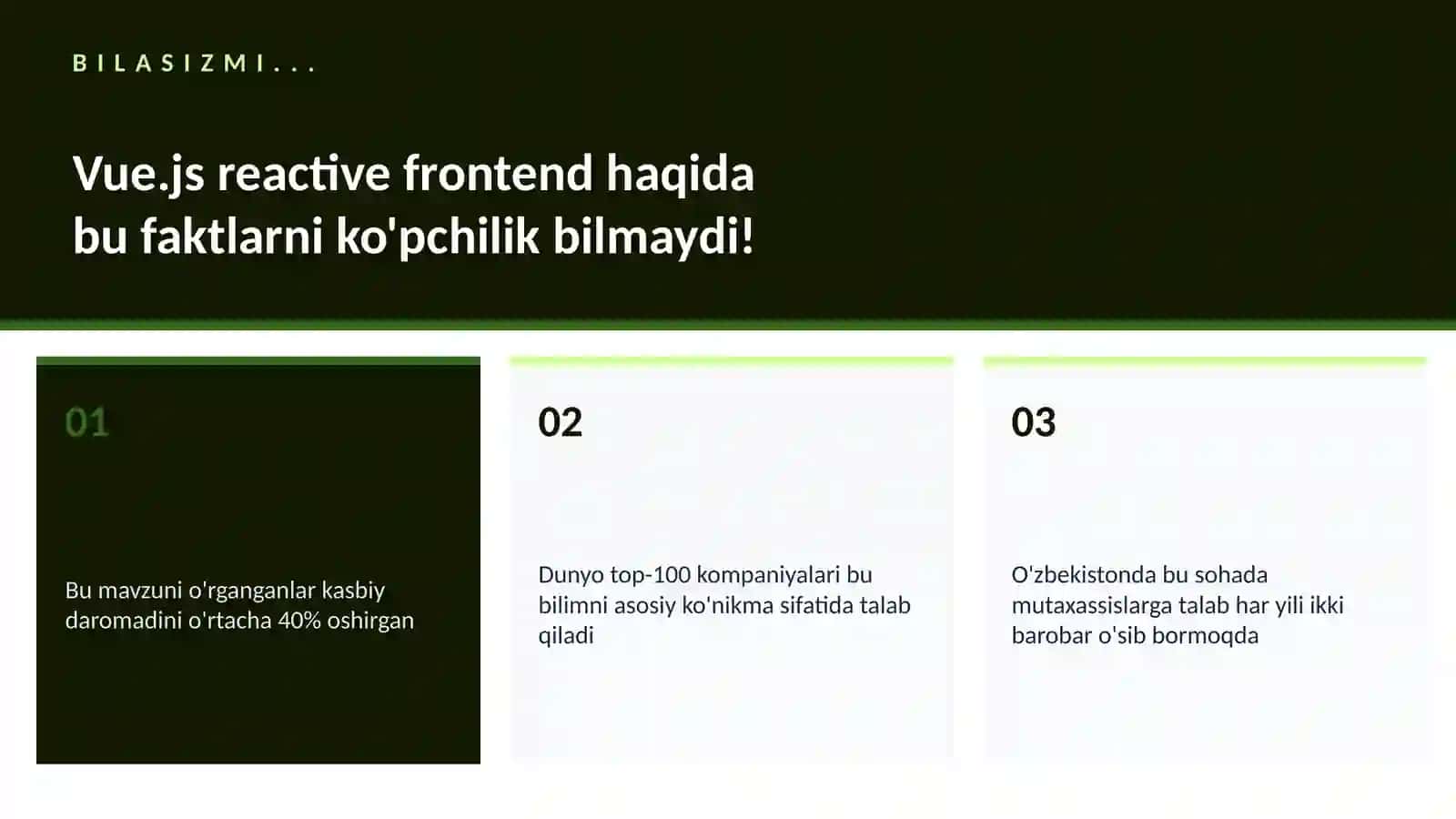 Vue.js reactive frontend 2