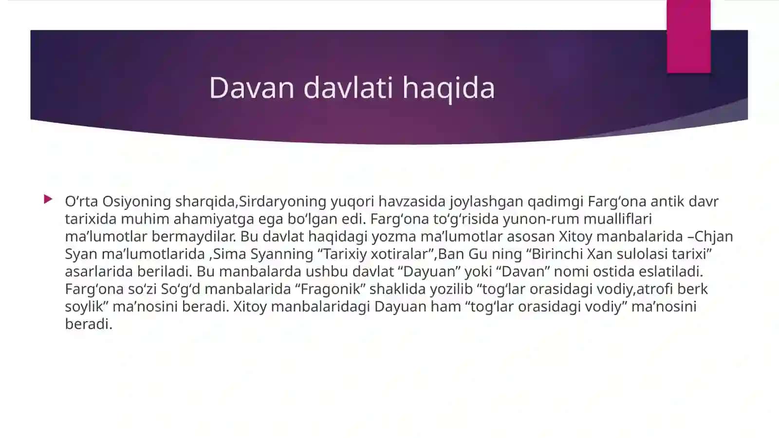 Fargʻonada qadimgi davlatchilik masalasi 2