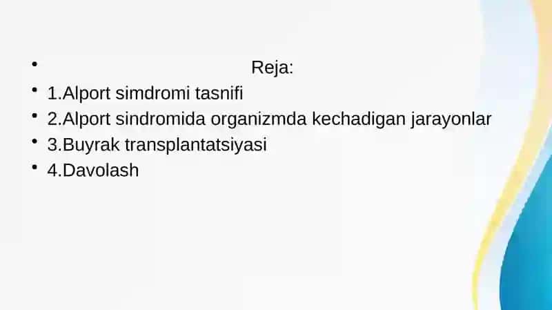 Alport sindromi 2