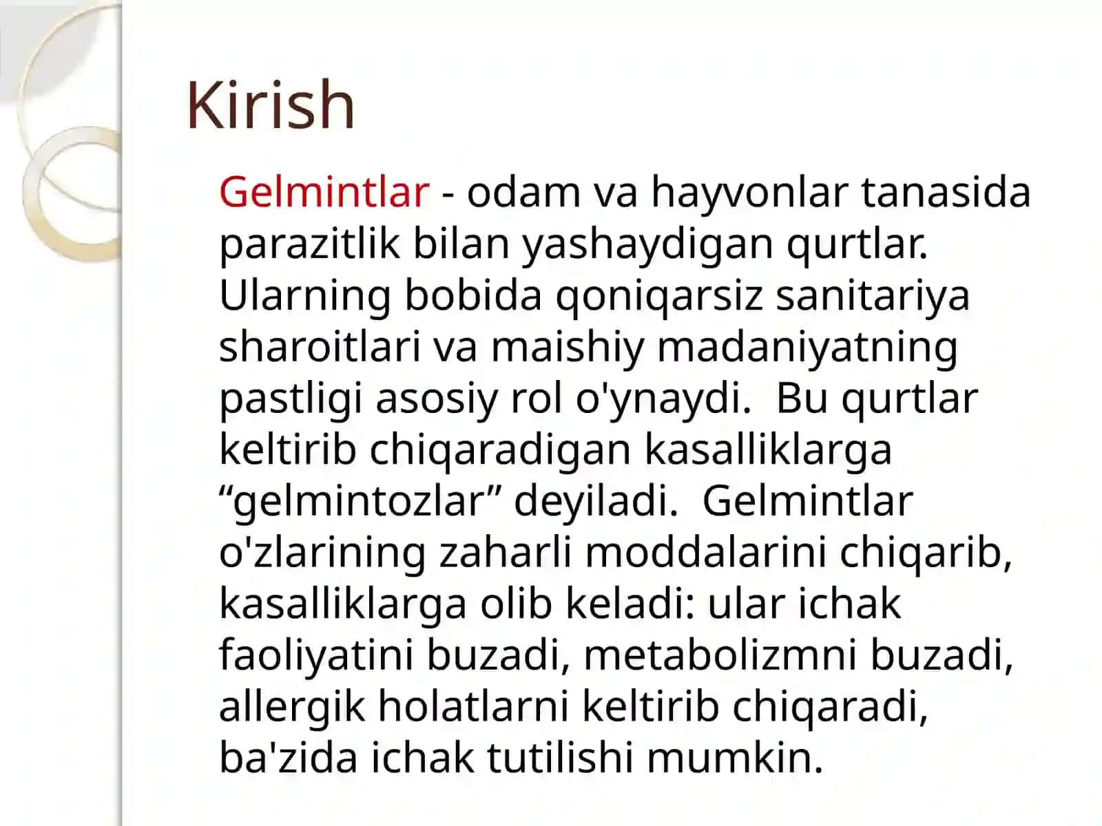 Gelmintozlar 2