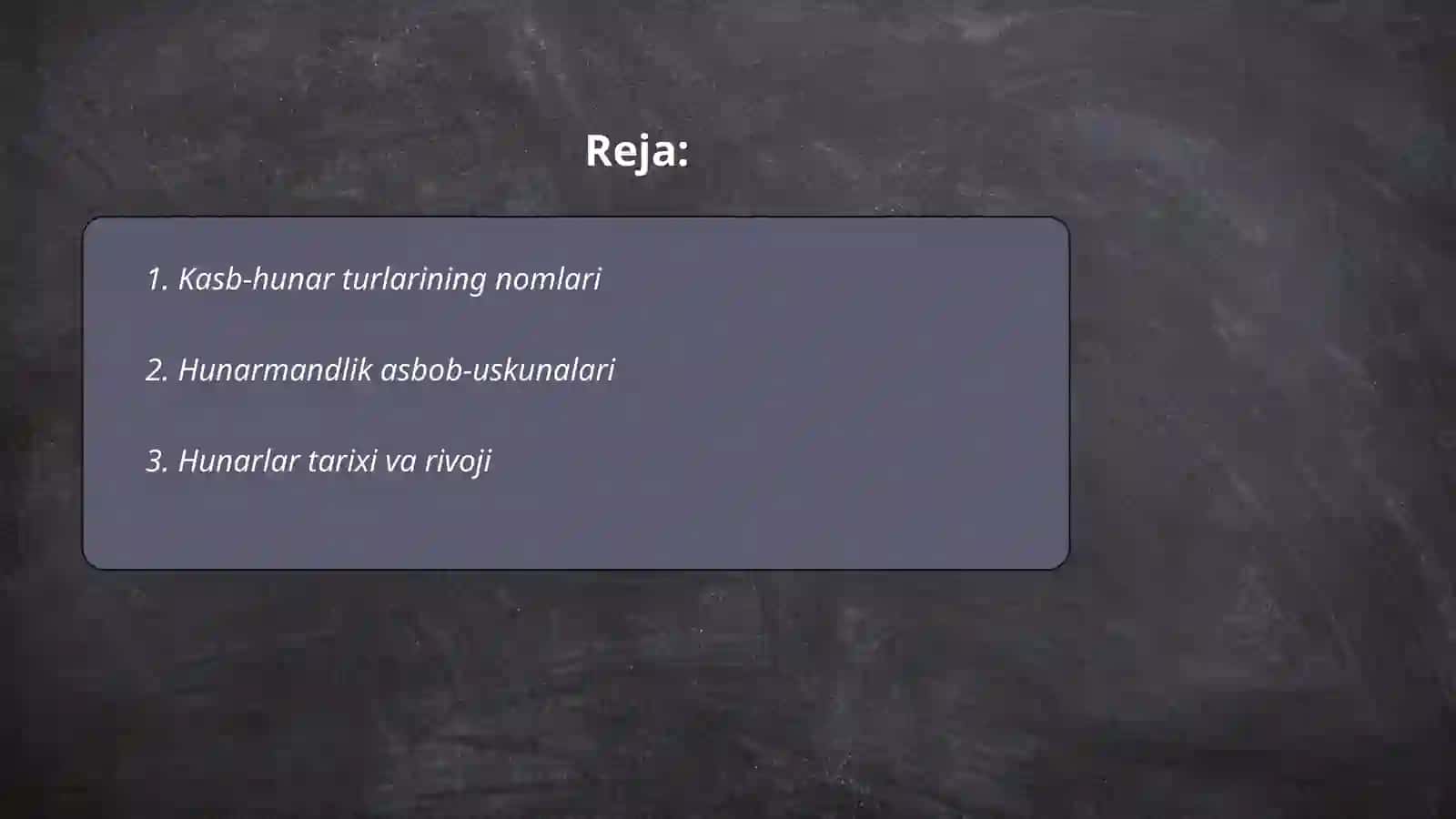 Kasb hunar leksikasi 2