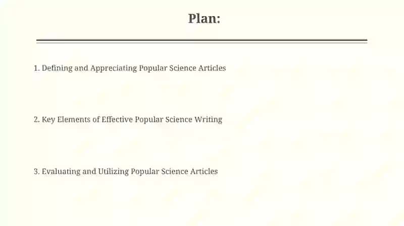 Popular scientific articles 2