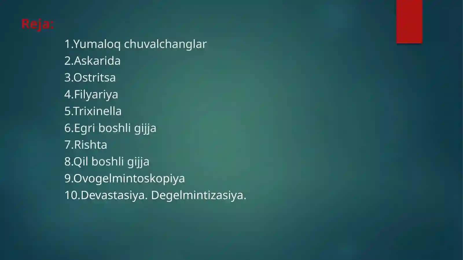 Yumaloq chuvalchanglar 2