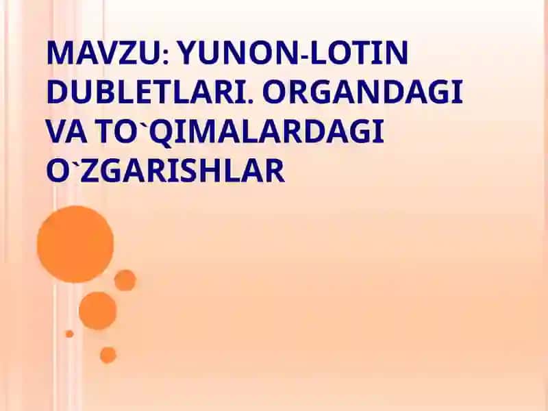 Yunon-lotin dubletlari 2