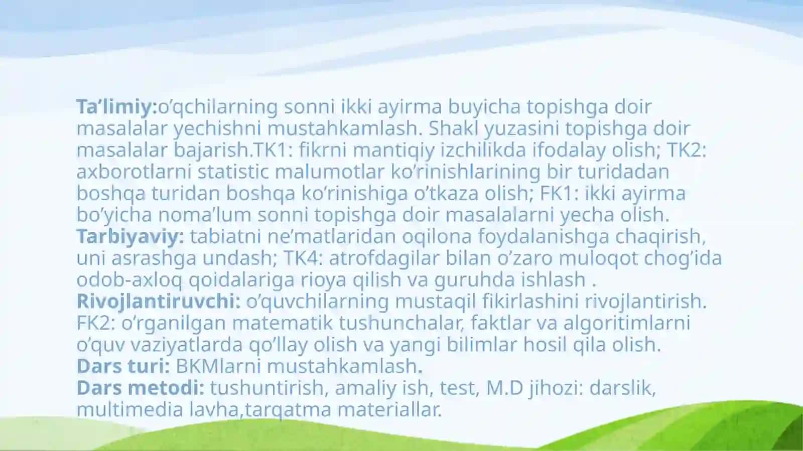 Kvadrat tenglamalar 2