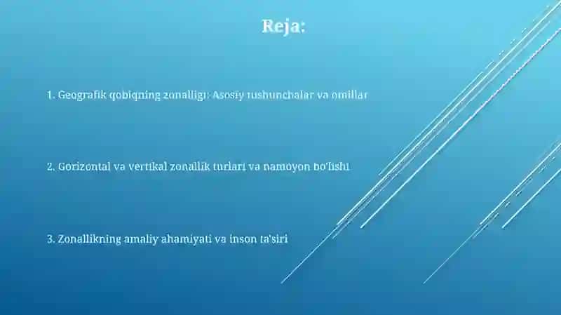 Geografik qobiqning gorizantal va vertikal tuzilishi 2