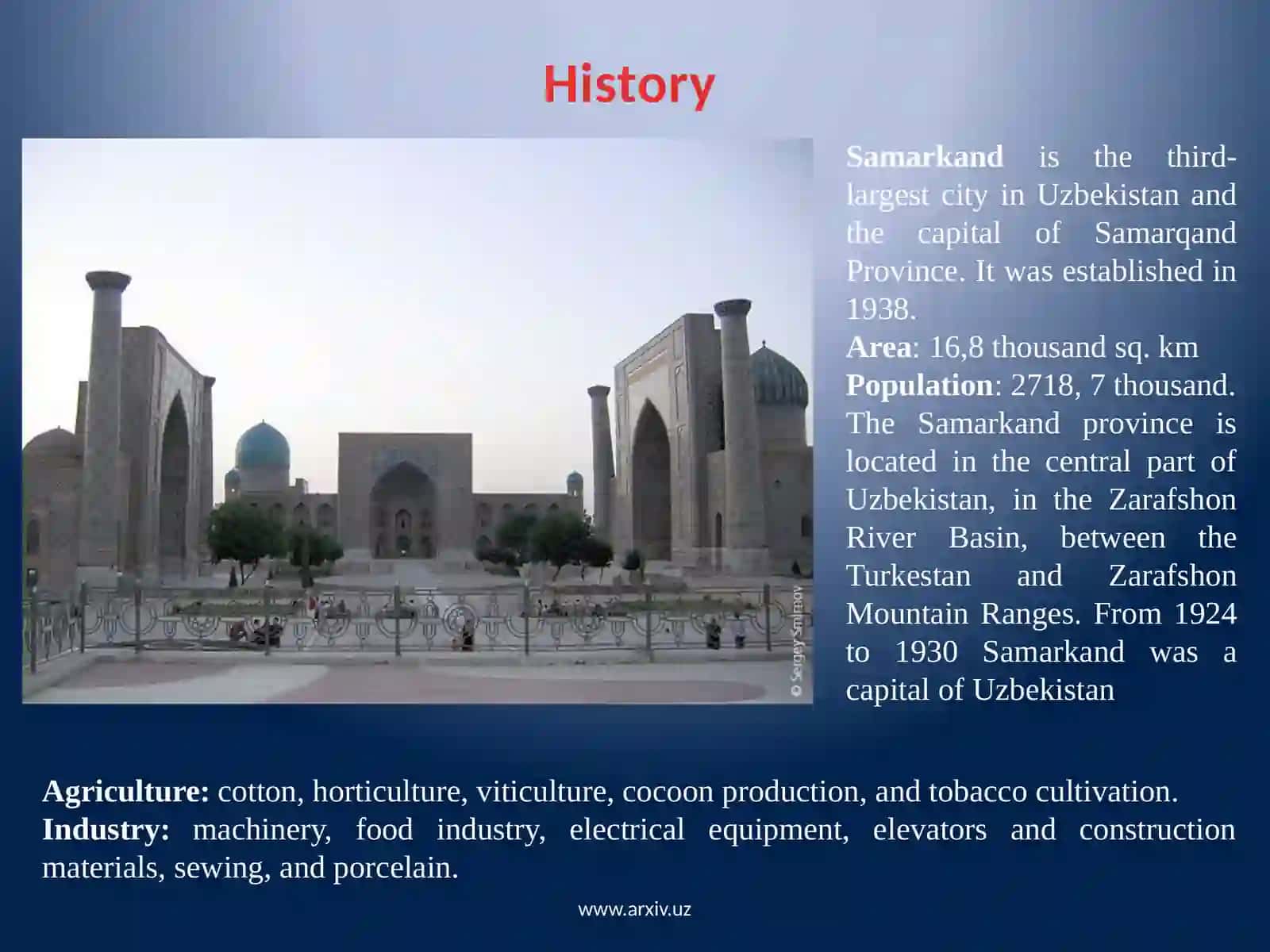 Monuments of Samarkand 2