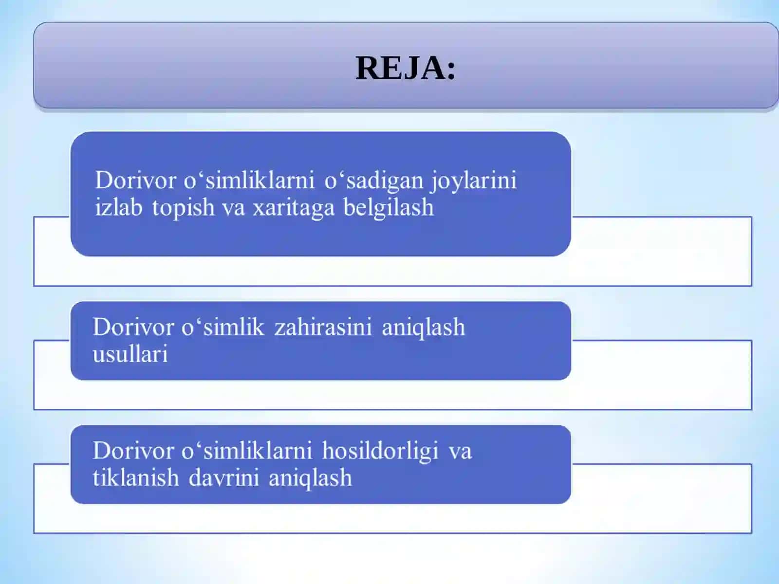 Dorivor o‘simliklarni zaxirasini izlab topish, xaritaga belgilash 2