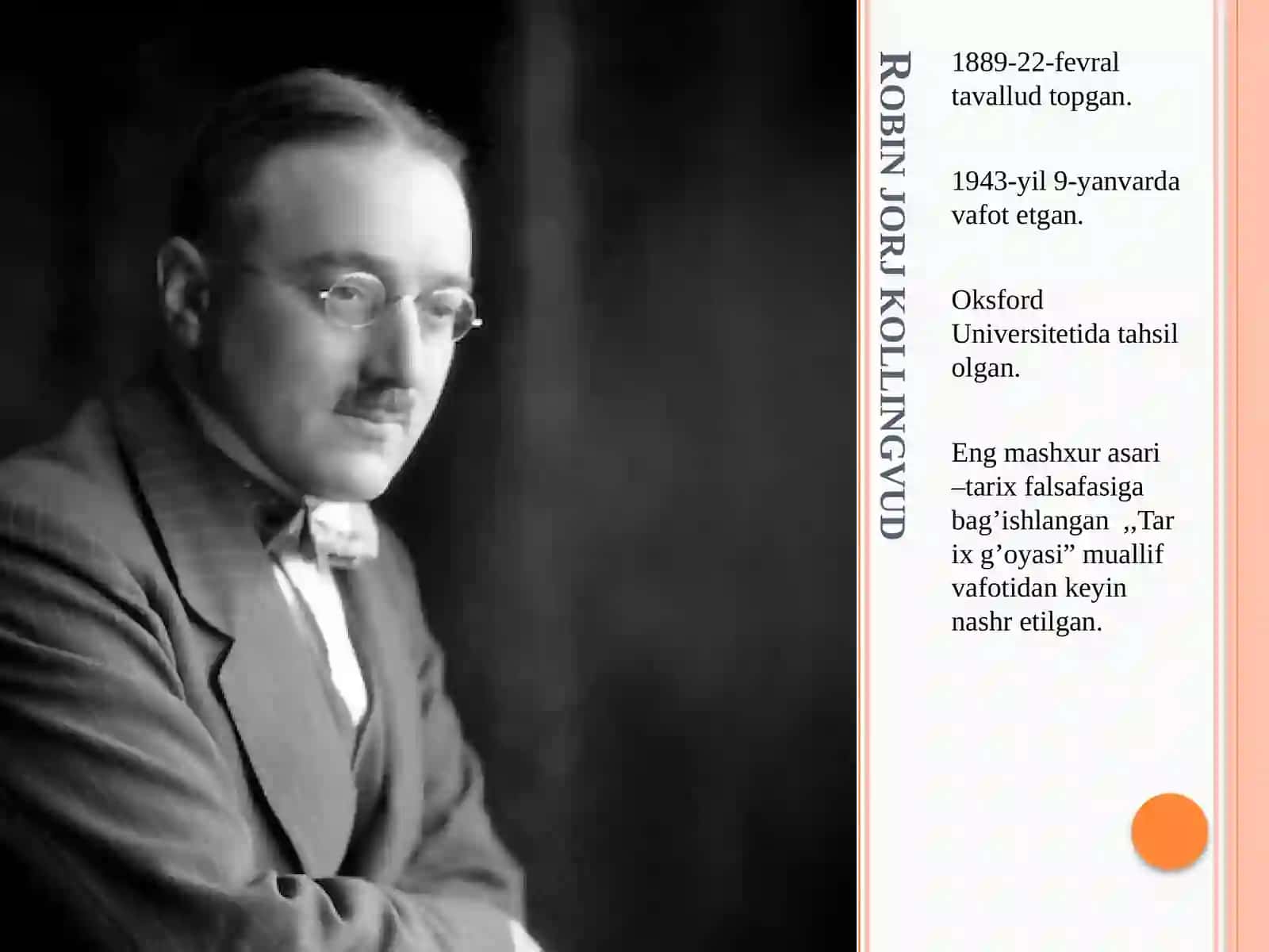 R.J. Kollingvud tarix falsafasi 2