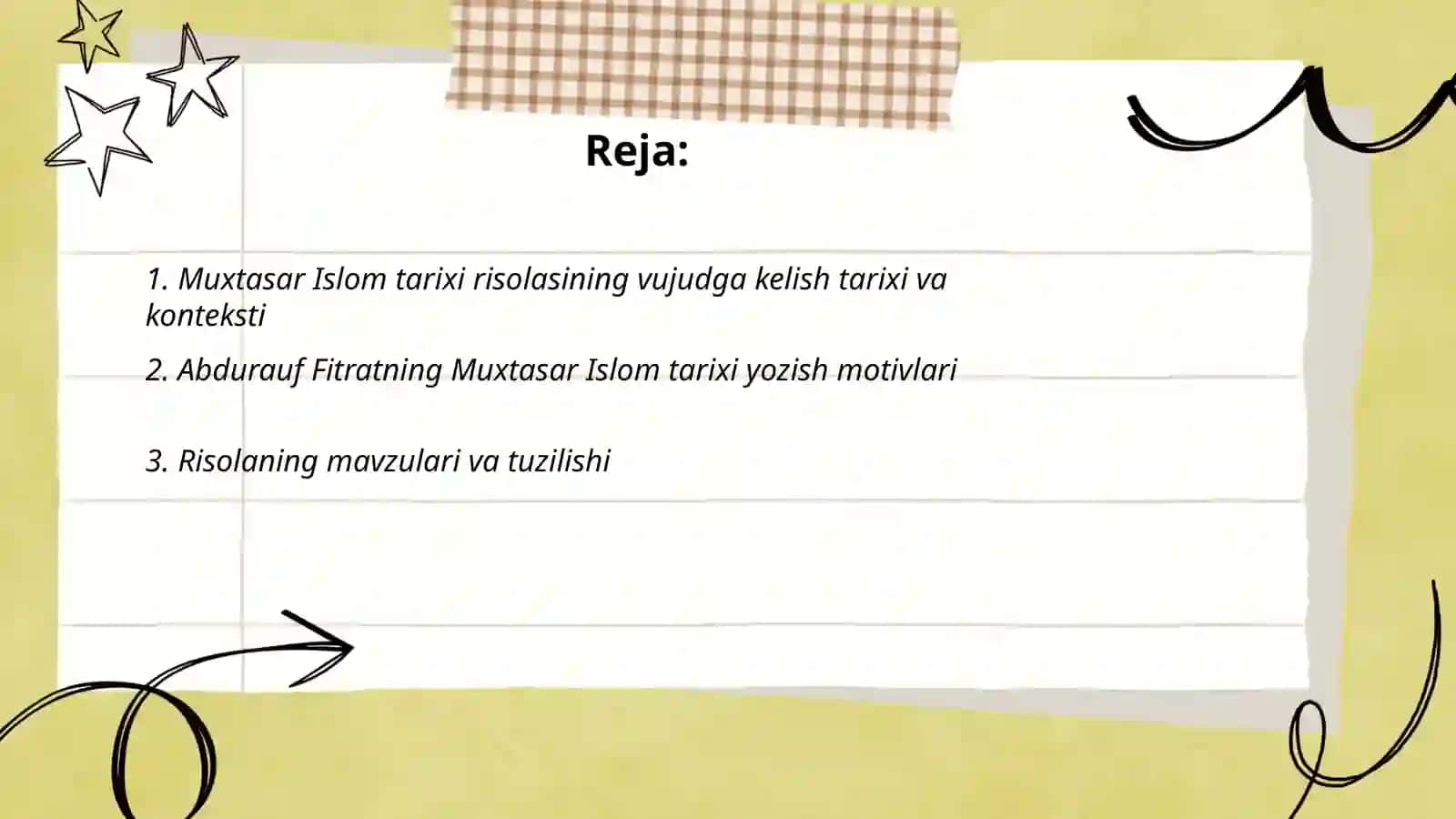 Muxtasar islom tarixi 2