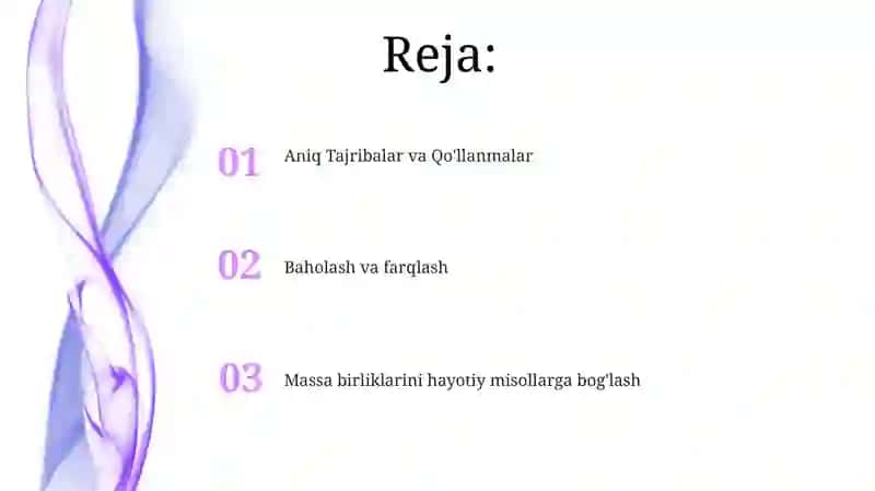 Boshlangʻich sinflarda massa birliklarini oʻrgatish metodikasi 2