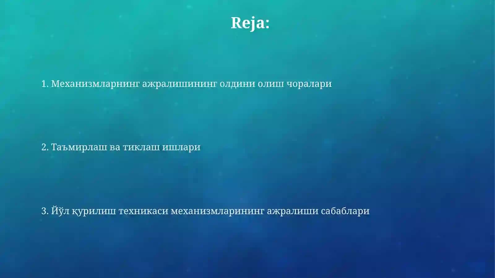 Автомобиль йўлларини қуришда машина механизмлари 2