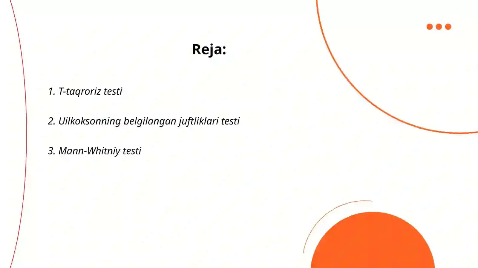 T-taqroriz testi 2
