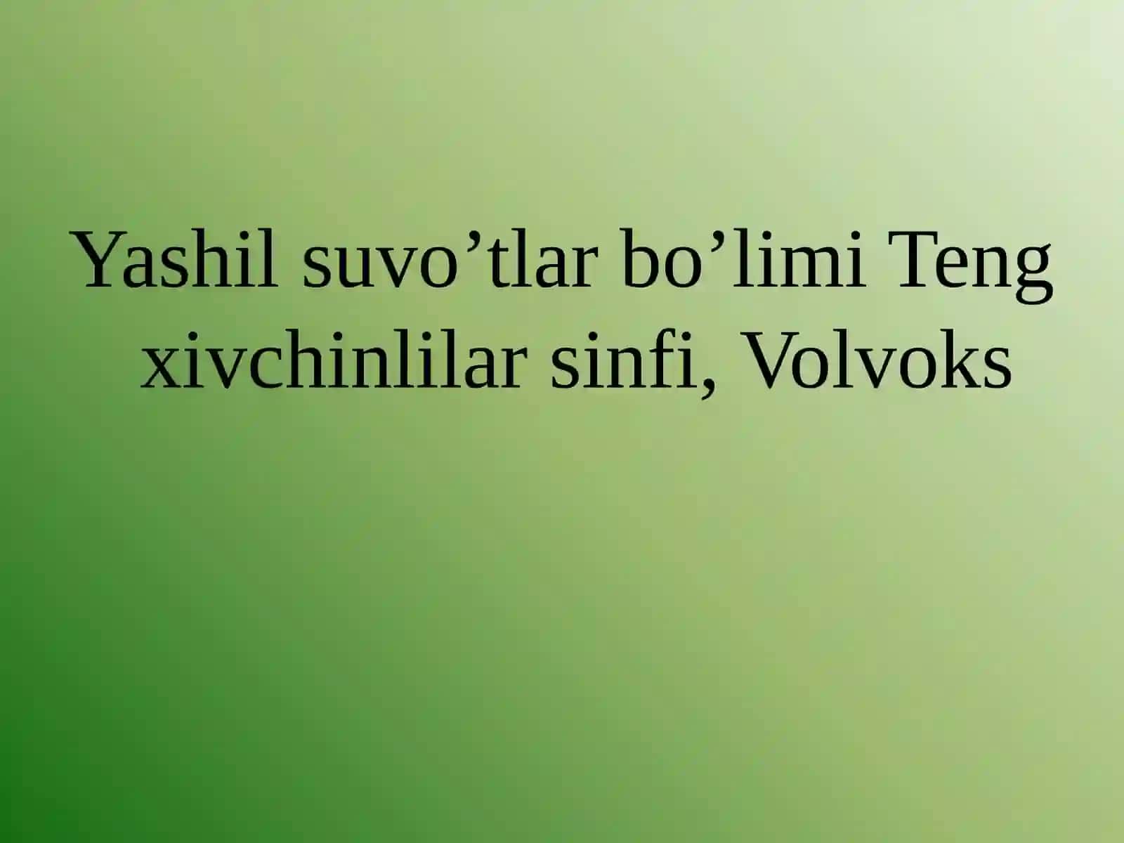 Bobojonova Sayyoraning botanika fanidan kurs ishi 2