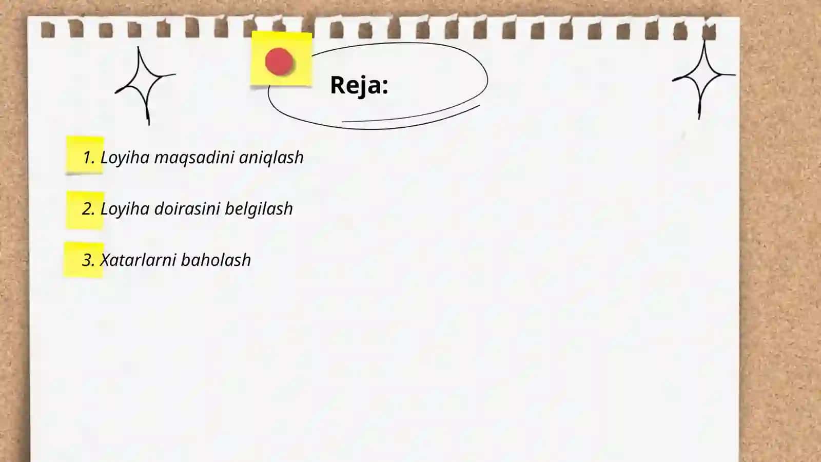 Loyiha uslubi 2