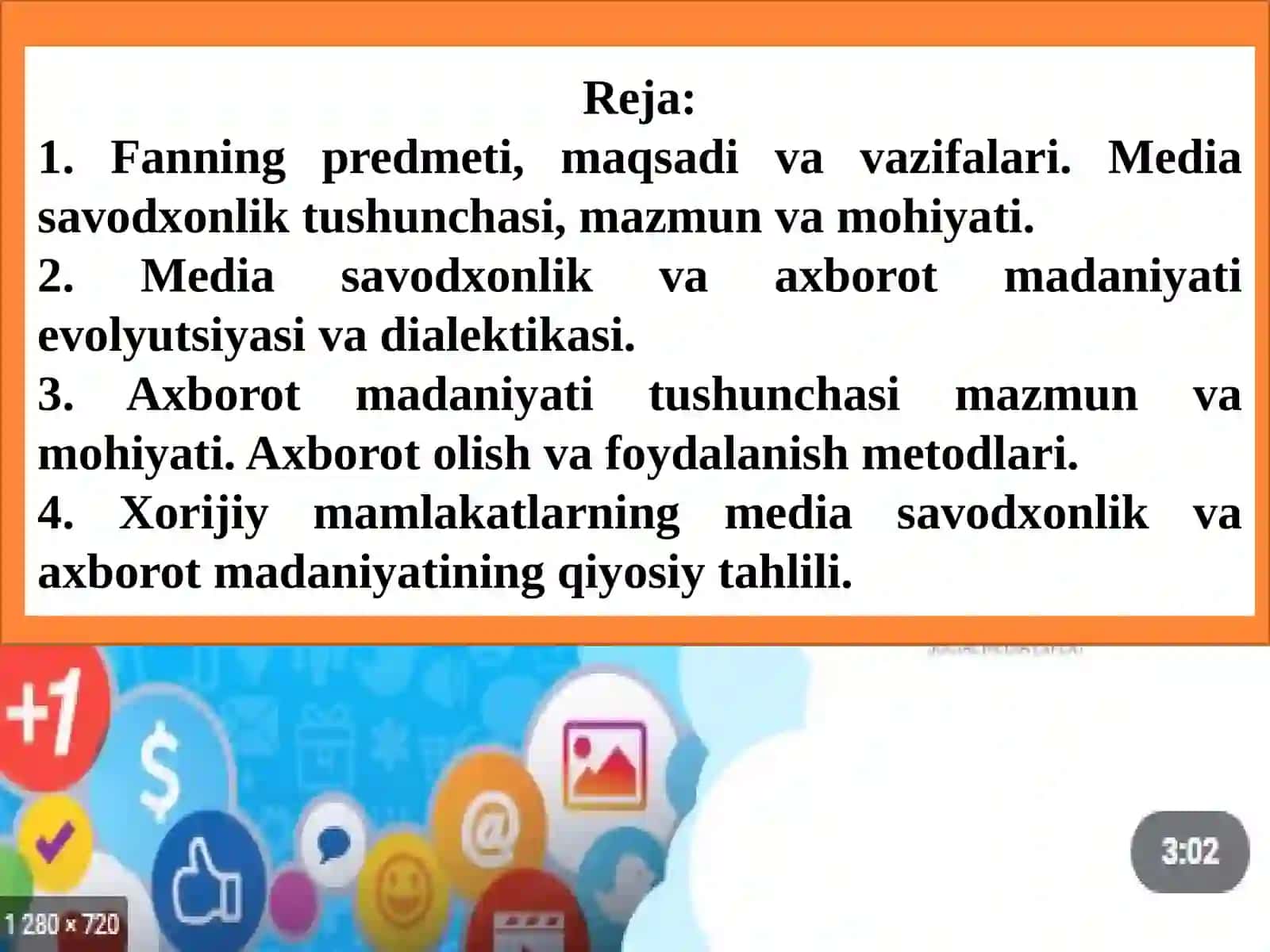 MEDIA SAVODXONLIK VA AXBOROT MADANIYATI TADRIJIYLIGI HAMDA JAMIYATDAGI AHAMIYATI 2