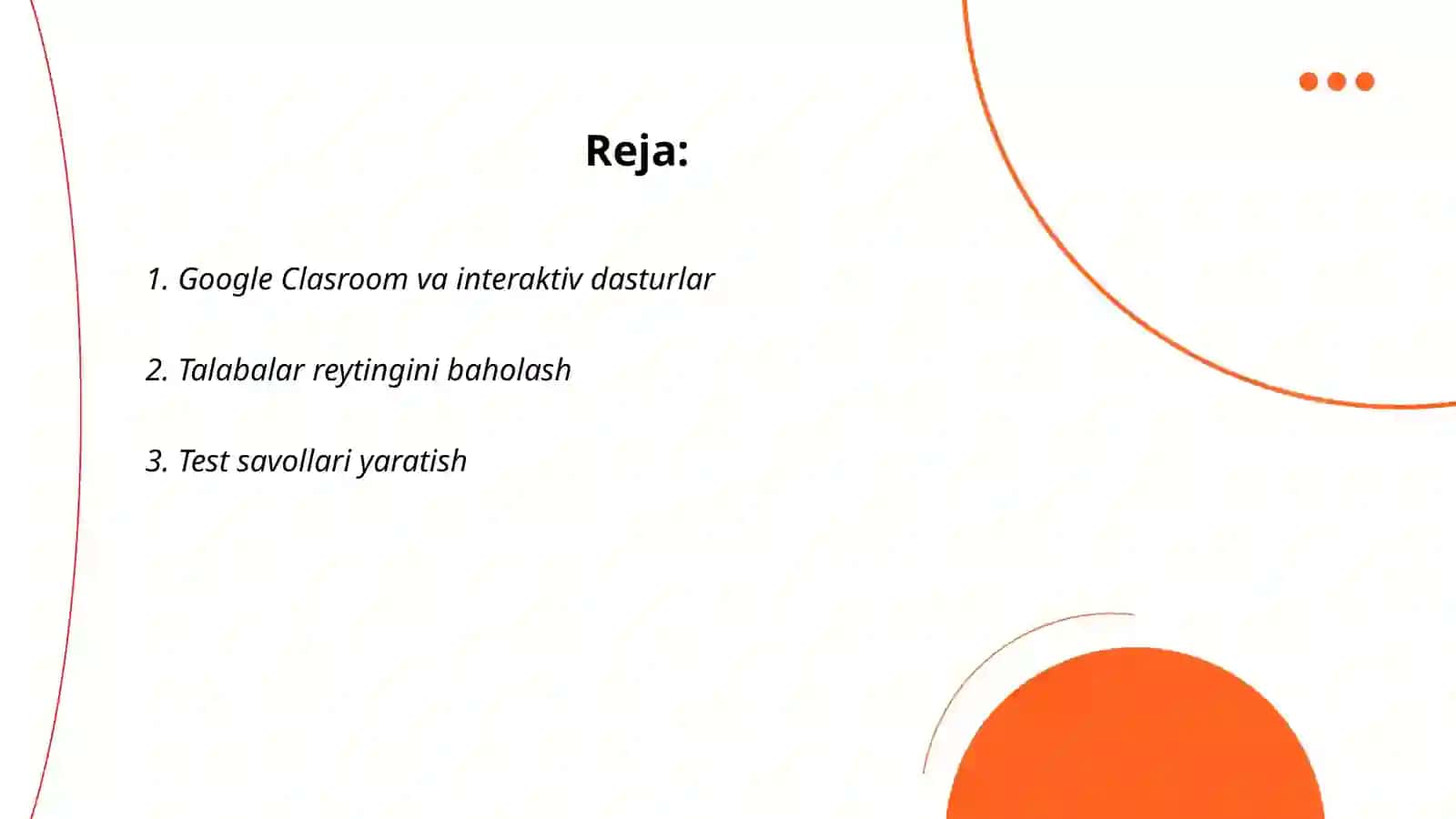 Google Clasroom va interaktiv dasturlar 2