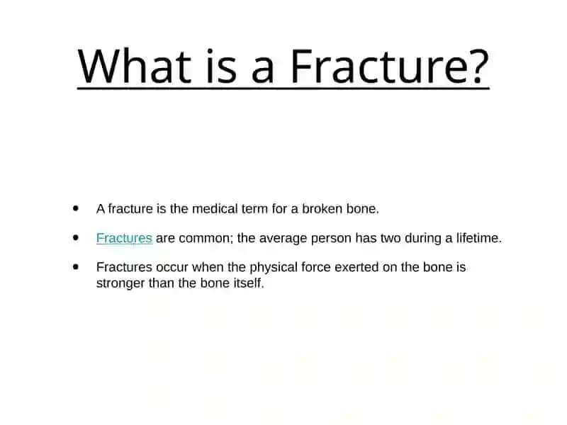 Fractures 2