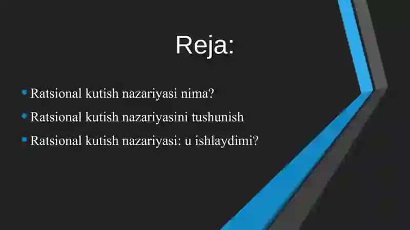 RATSIONAL KUTISH NAZARIYASI 2