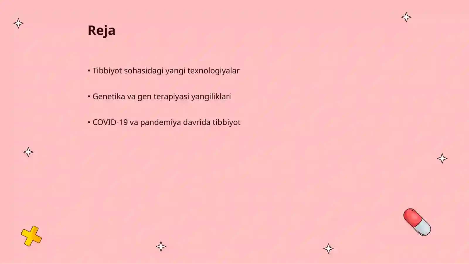 Tibbiyot yangiliklari 2
