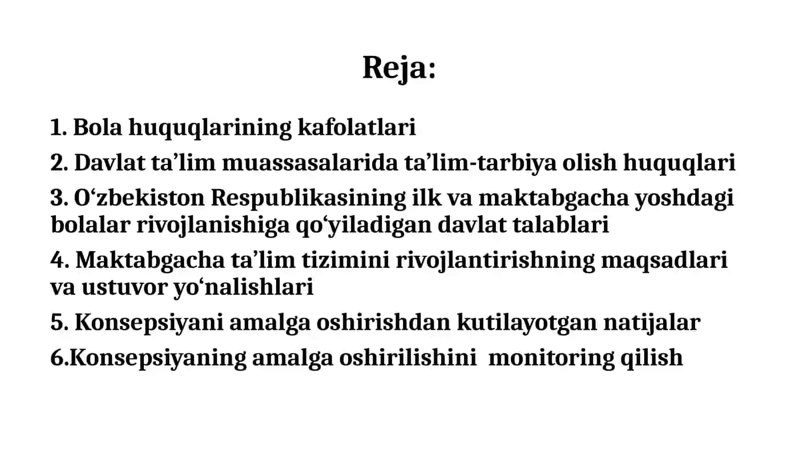 O‘zbekiston Respublikasida alohida yordamga muhtoj bolalarga korreksiony yordamning huquqiy asoslari 2