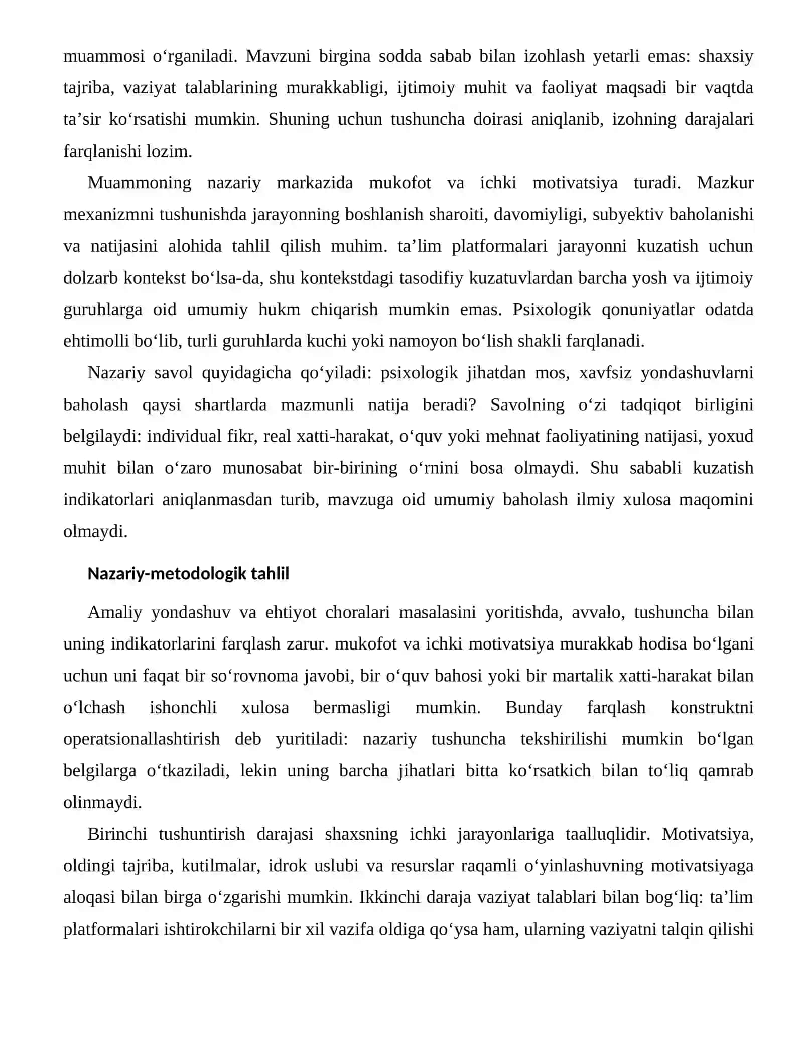 Raqamli O‘yinlashuvning Motivatsiyaga Aloqasi — Rivojlantirish va Profilaktika Yo‘llari 2