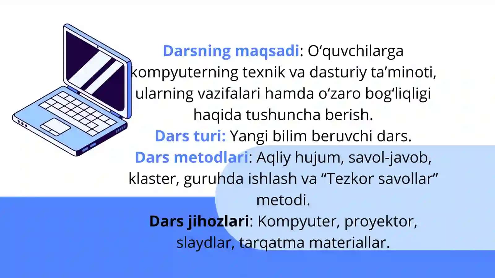 Kompyuterning dasturiy va texnik ta'minoti 2