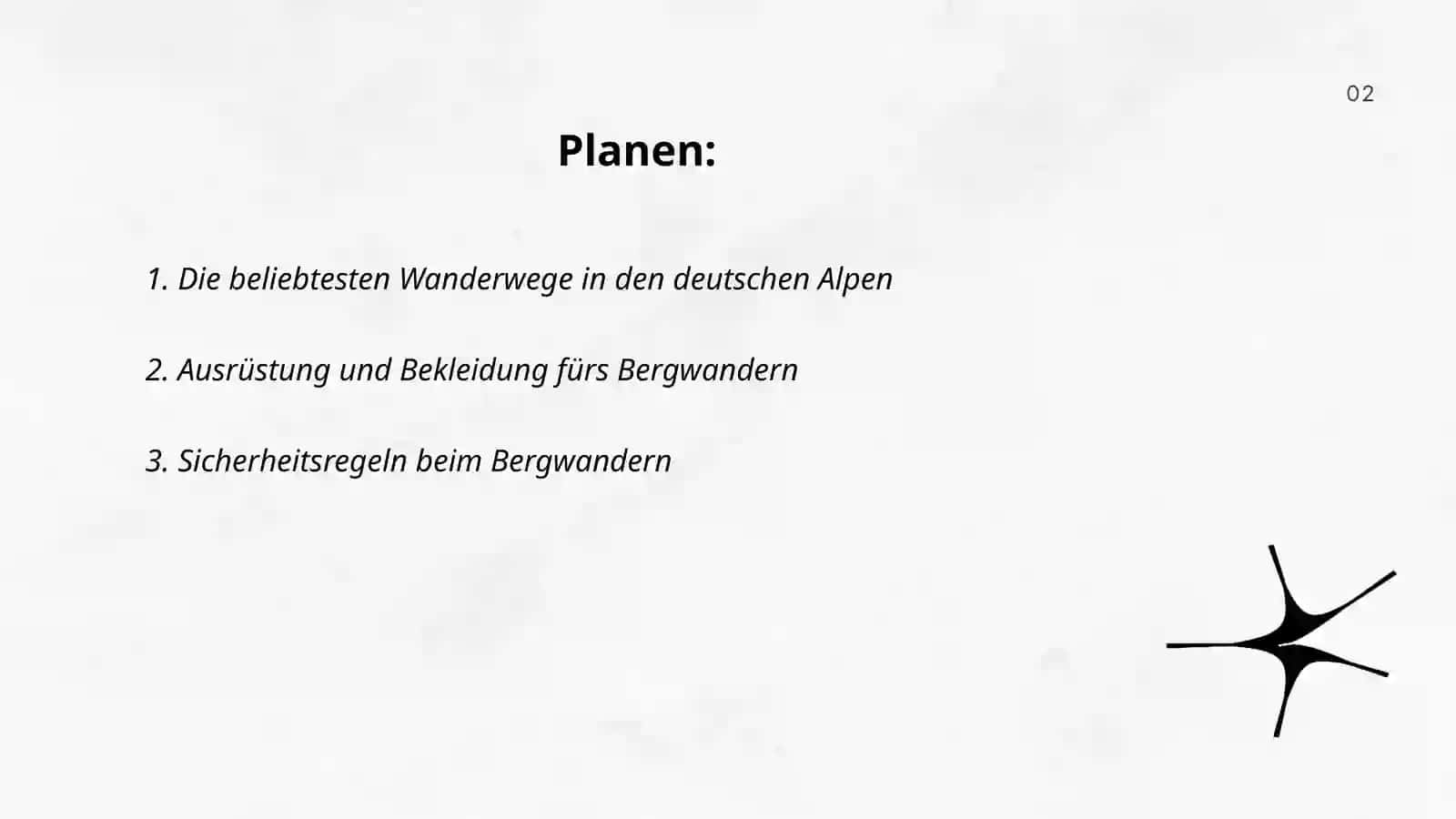 Wandern auf demberg 2
