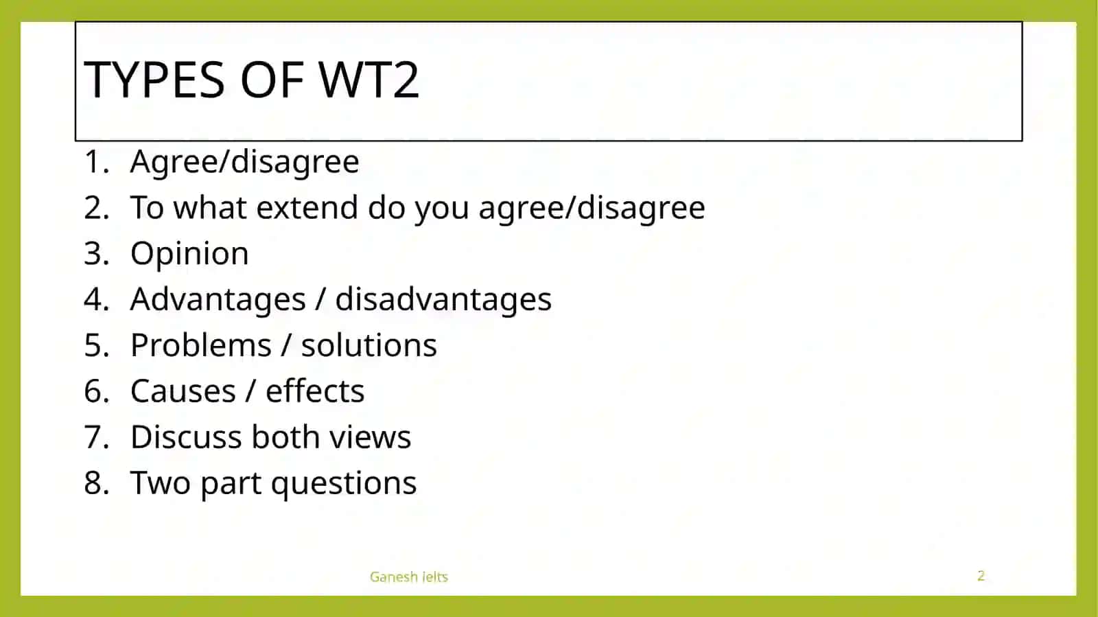 INGLIZ TILIIELTS WRITING TASK 2. 2