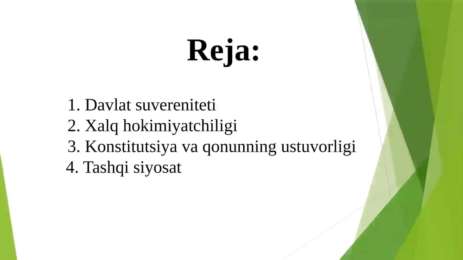 O'zbekiston Respublikasi Konstitutsiyasi 2