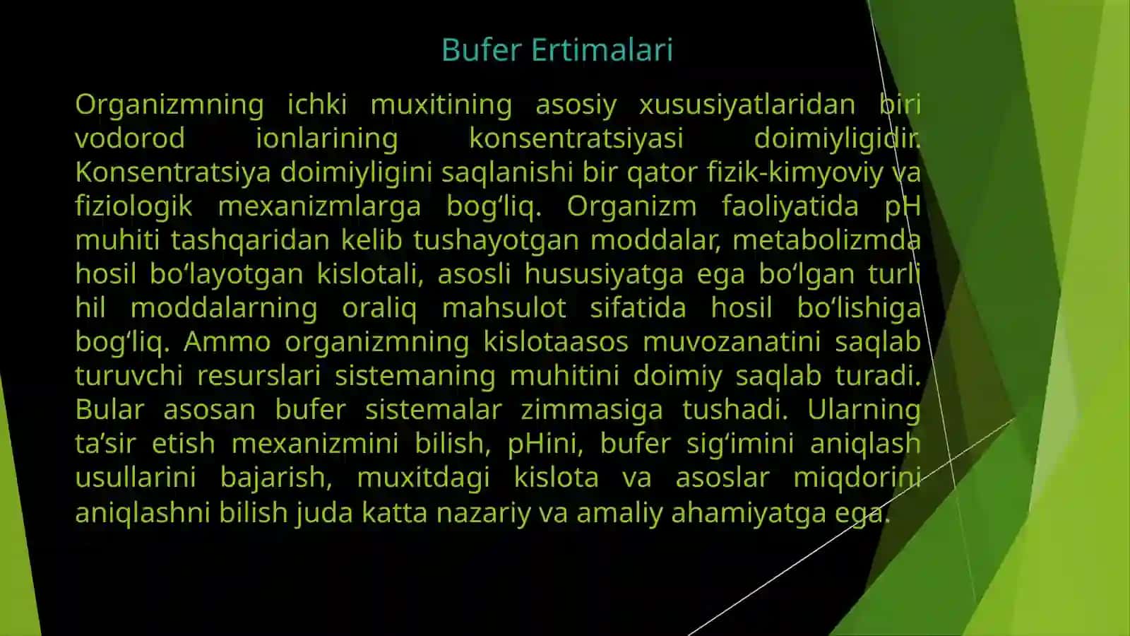 Bufereritmalar 2