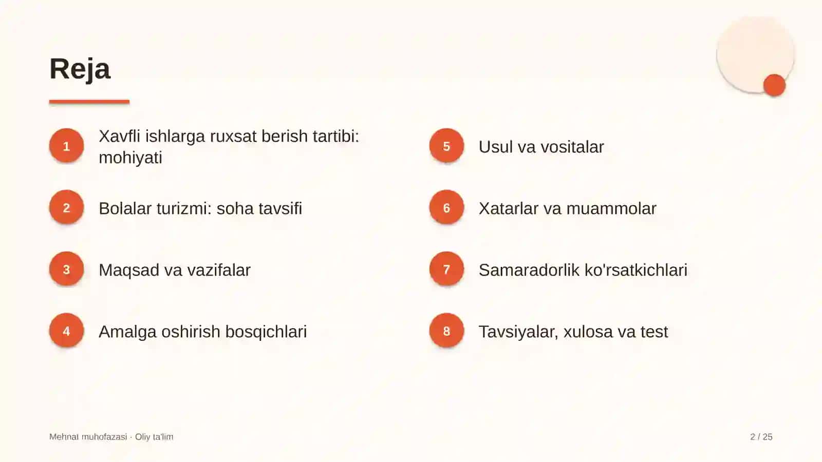 Bolalar turizmida xavfli ishlarga ruxsat berish tartibi 2