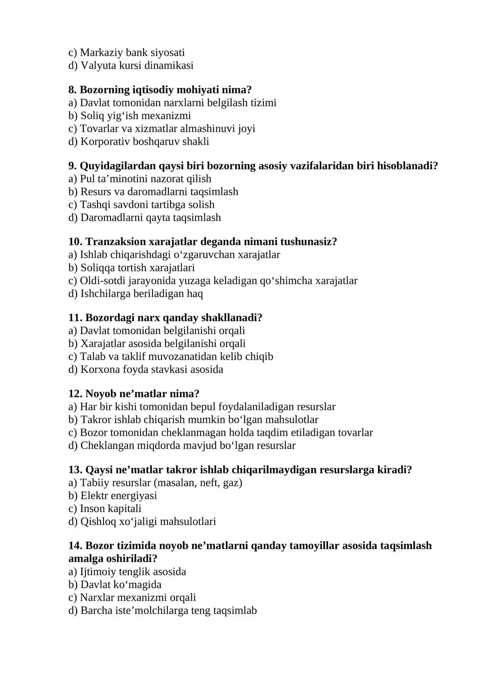 Mikroiqtisodiyot 2