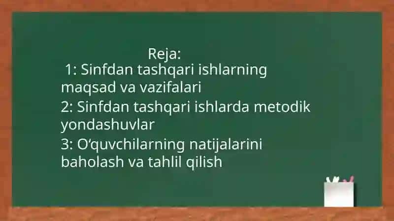 Boshlang‘ich sinflarda matematikadan sinfdan tashqari ishlarni tashkil qilish metodikasi (2-sinf misolida) 2