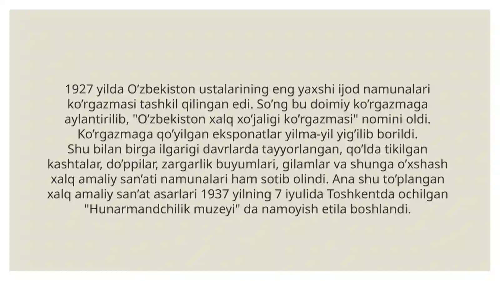 Amaliysa’natmuzeyi 2