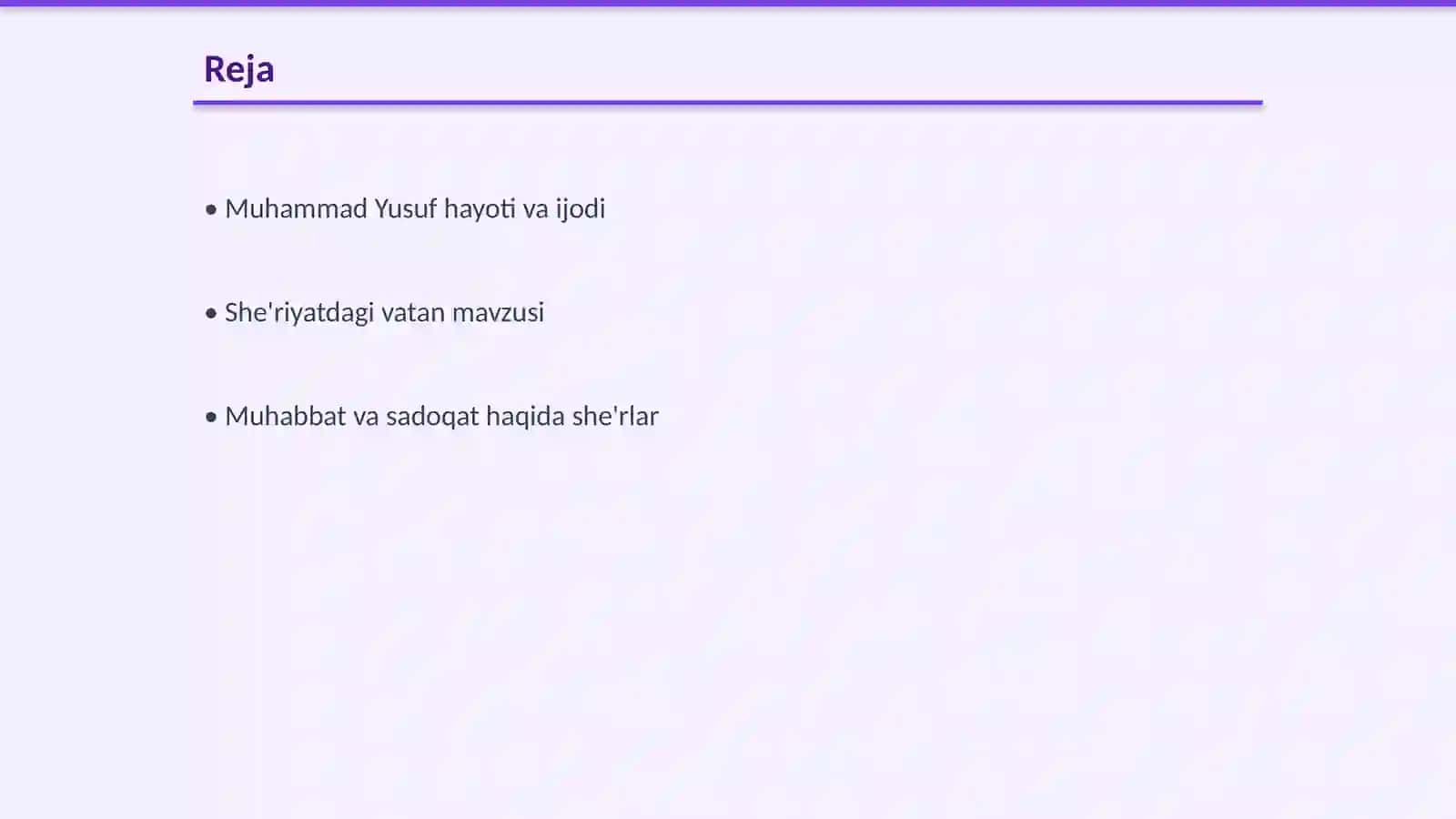 Muhammad Yusuf she'riyati 2