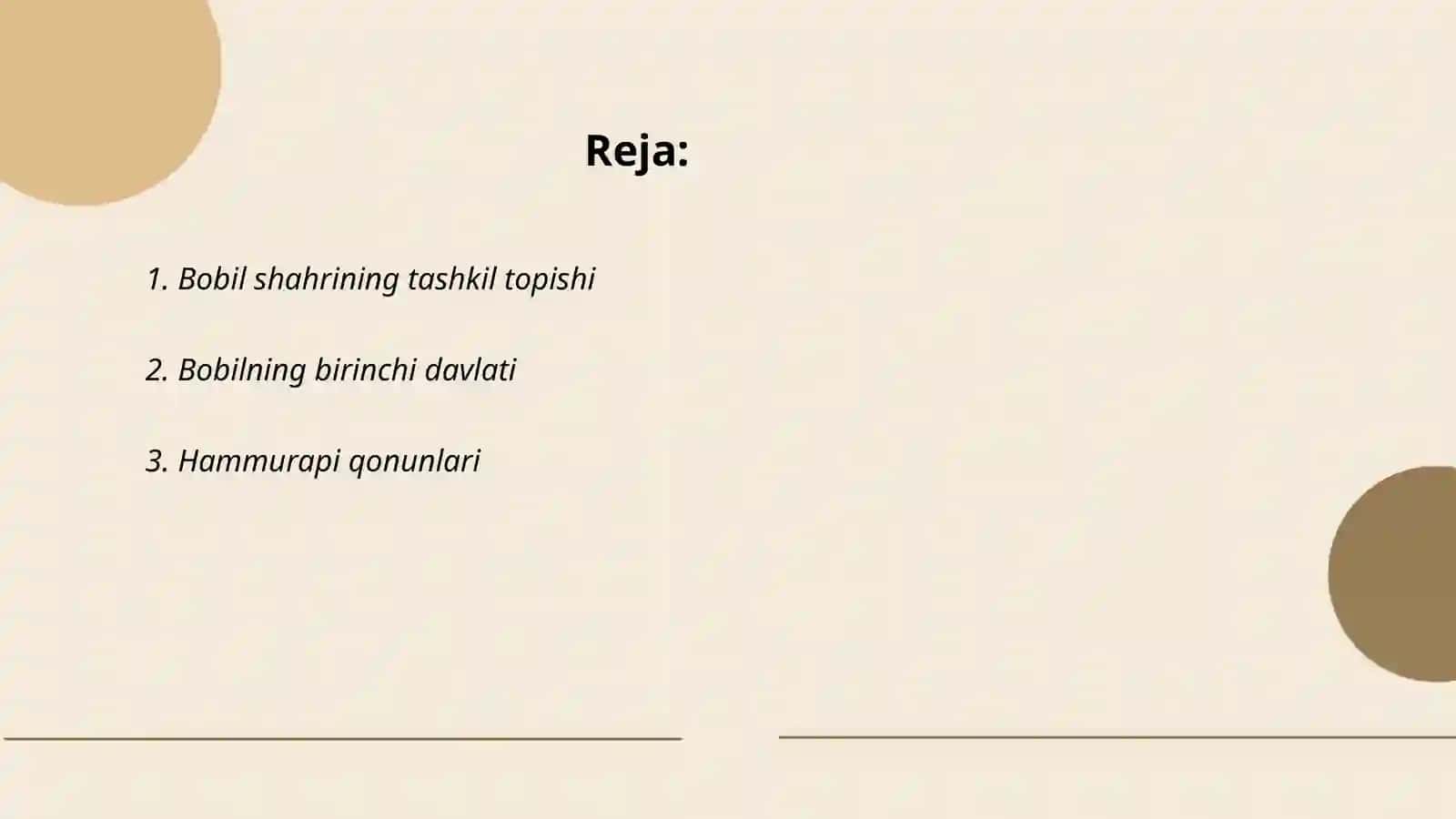 Bobil shahrining tashkil topishi 2