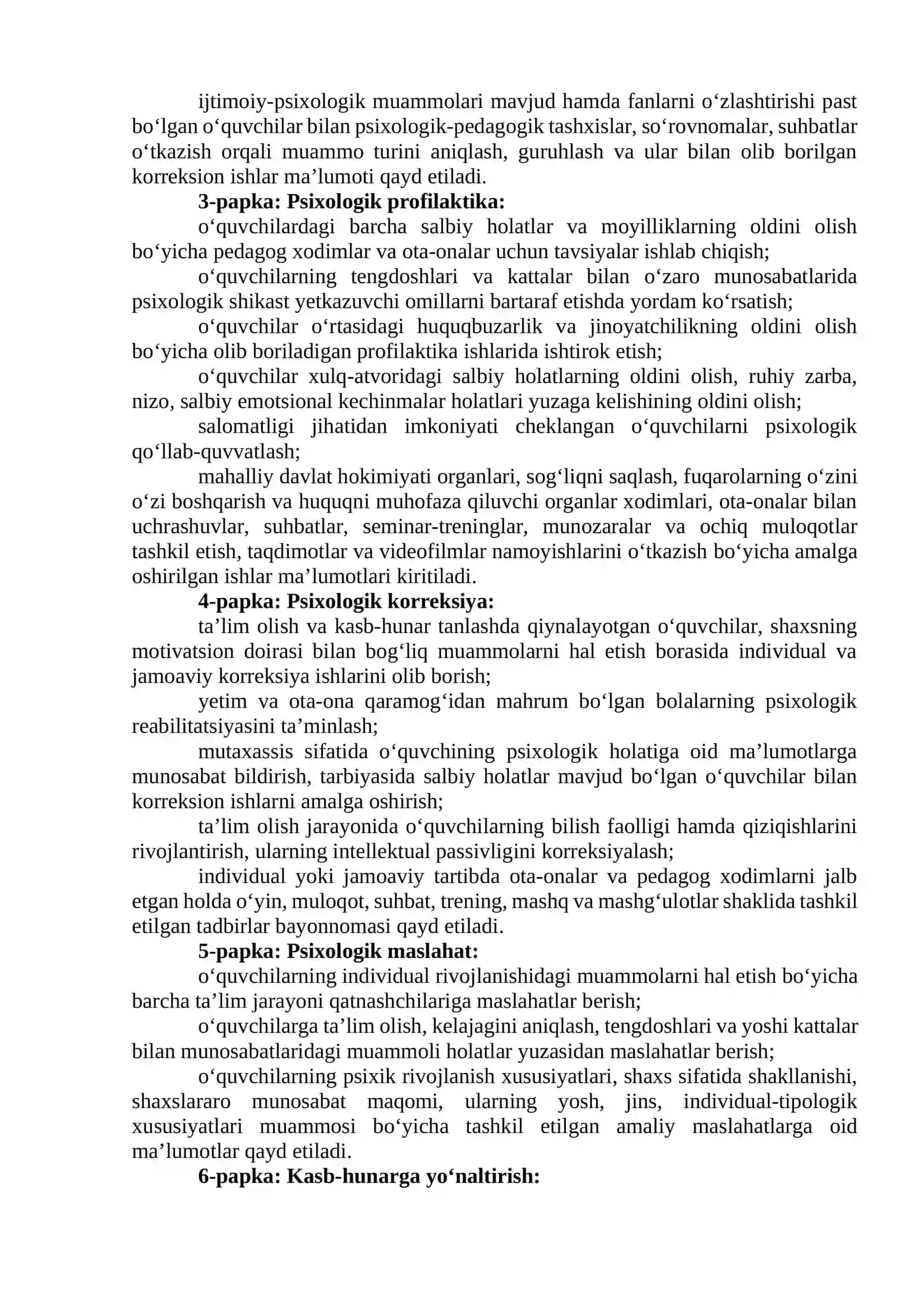 Psixologik maʼrifat va tashviqot papkasi 2
