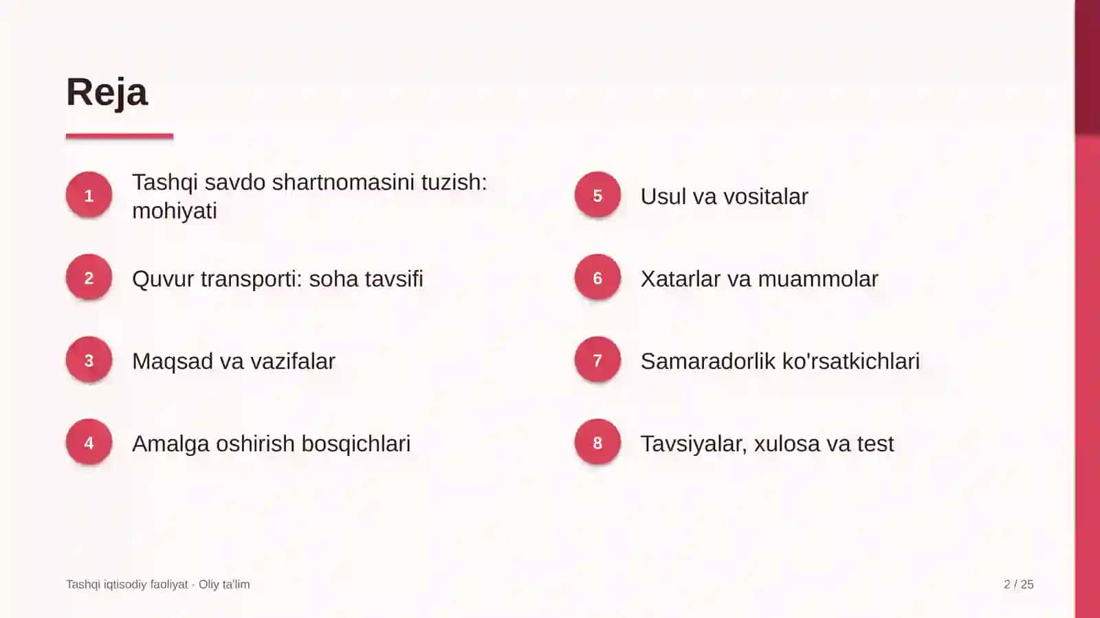 quvur transportida tashqi savdo shartnomasini tuzish 2936 2