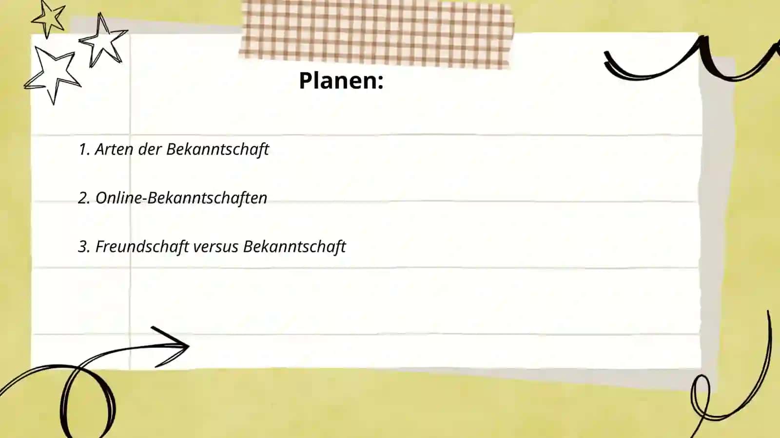 Bekanntschaft 2