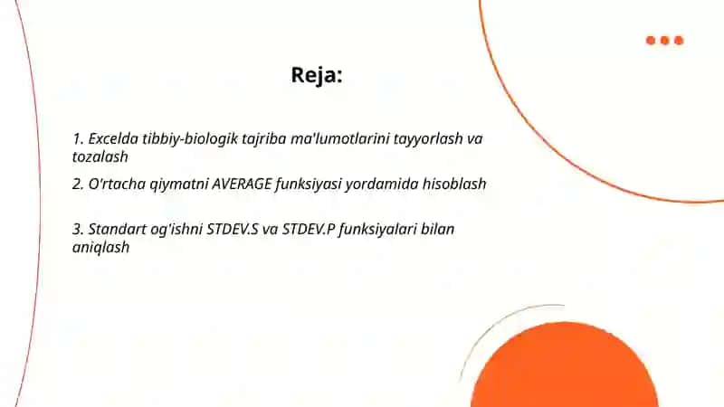 Microsoft Excel jadval muxamriri 2