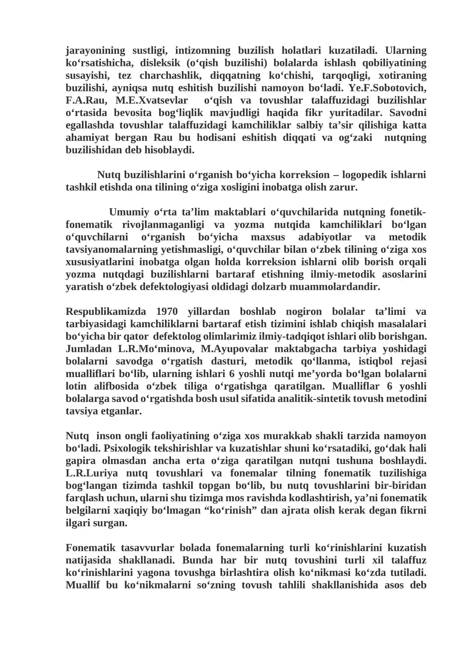 Yozuv jarayonining psixofiziologik qurilishi 2