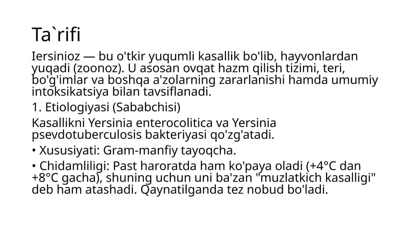 Iersinioz 2