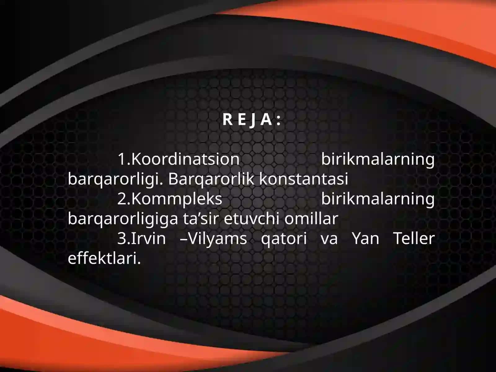 Kompleks  birikmalarning  eritmadagi  muvozanati 2